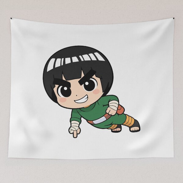 Item preview, Cute Rock Lee One-Hand Push-Ups designed and sold by tatajef14.