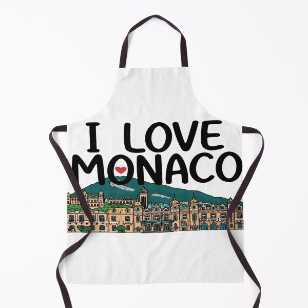 Item preview, Love Monaco – Elegant Monaco Landmark Illustration T-Shirt & Sticker Design designed and sold by Sushikidsntoddlers.