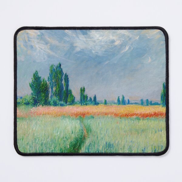 Item preview, Champ De Ble by Claude Monet: Sunlit Impressionist Field Fine Art Print designed and sold by artofuniverse.