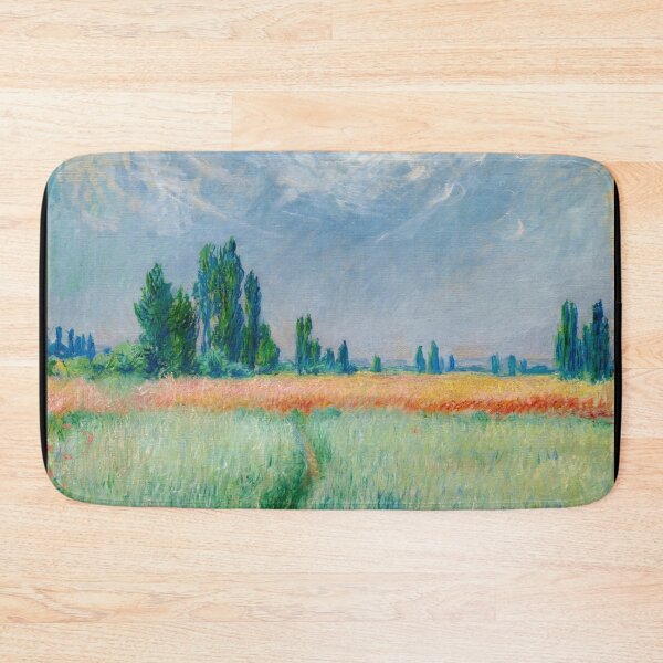 Item preview, Champ De Ble by Claude Monet: Sunlit Impressionist Field Fine Art Print designed and sold by artofuniverse.
