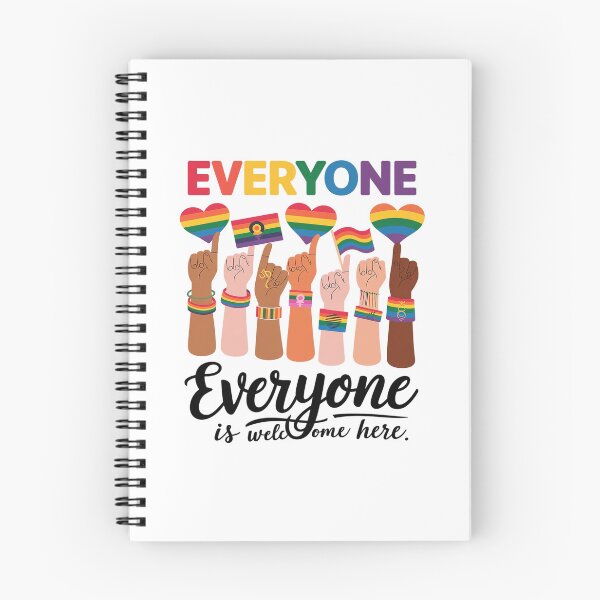 Item preview, Everyone Is Welcome Here Rainbow  designed and sold by FadeOfThrone.