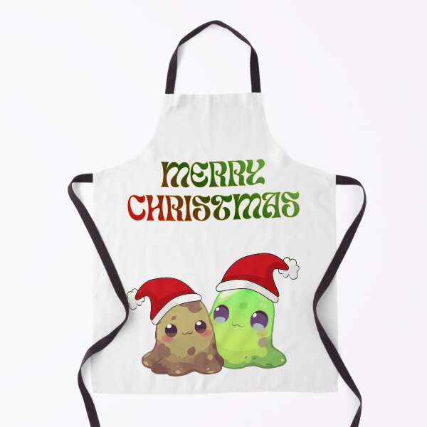 Item preview, Earth & Poison Santa Slimes of Monzora — Merry Christmas Duo designed and sold by Monzora.