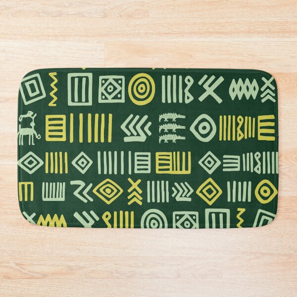Item preview, Authentic Bogolan Pattern - Tribal Art of Mali designed and sold by Wolagno.