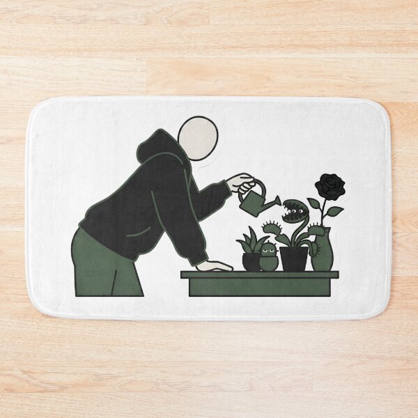 Item preview, Cozy Goth Plant Parent Stickman Aesthetic Midnight Gardener Spooky Plants designed and sold by StickyGuys.