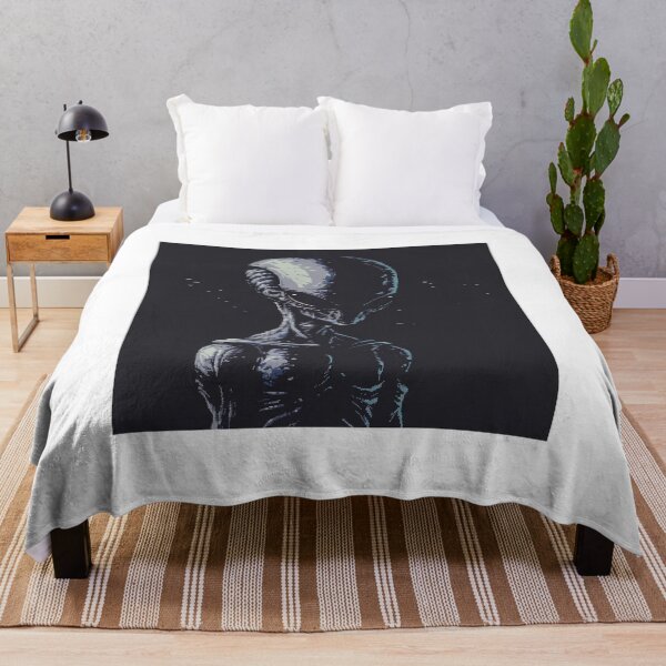 Item preview, Retro Pixel Grey Alien designed and sold by redstar19.