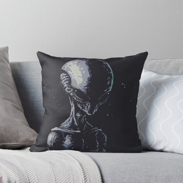 Item preview, Retro Pixel Grey Alien designed and sold by redstar19.
