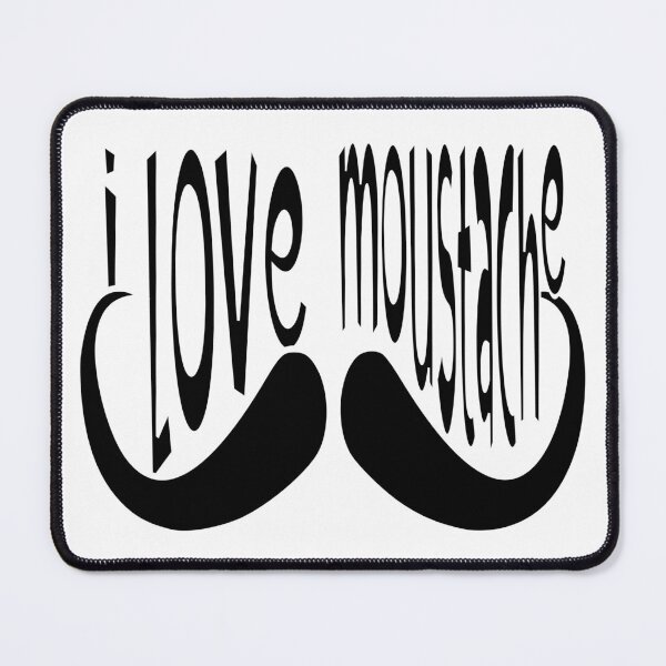 Item preview, i love moustache designed and sold by sednalafandy79.