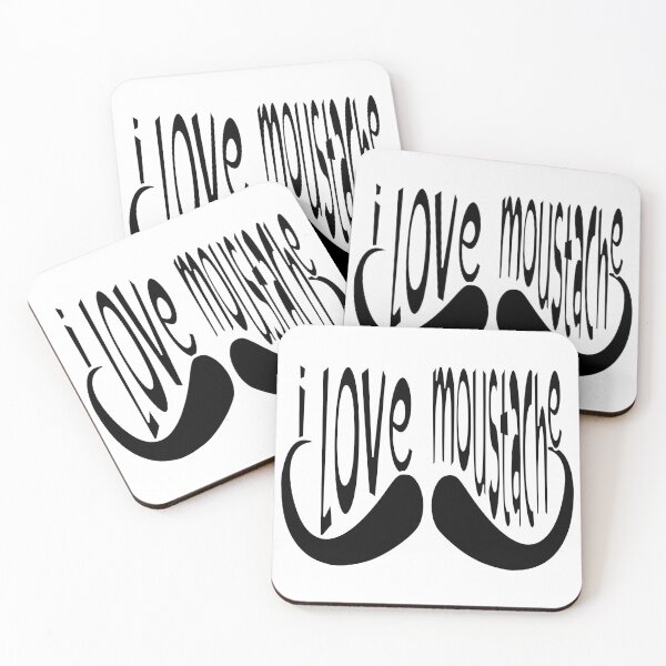 Item preview, i love moustache designed and sold by sednalafandy79.