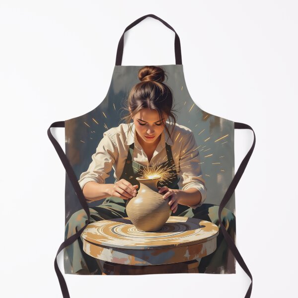 Item preview, A potter's creative magic transforming a lump of clay designed and sold by Ponted.
