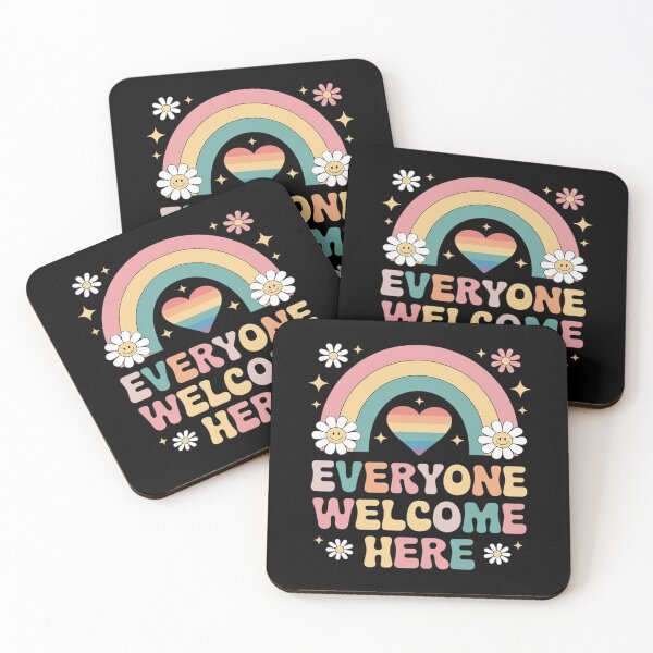 Item preview, Everyone Is Welcome Here Rainbow Teacher  designed and sold by FadeOfThrone.