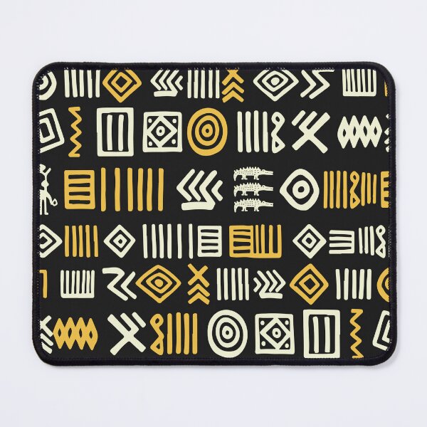 Item preview, Authentic Bogolan Pattern - Tribal Art of Mali designed and sold by Wolagno.