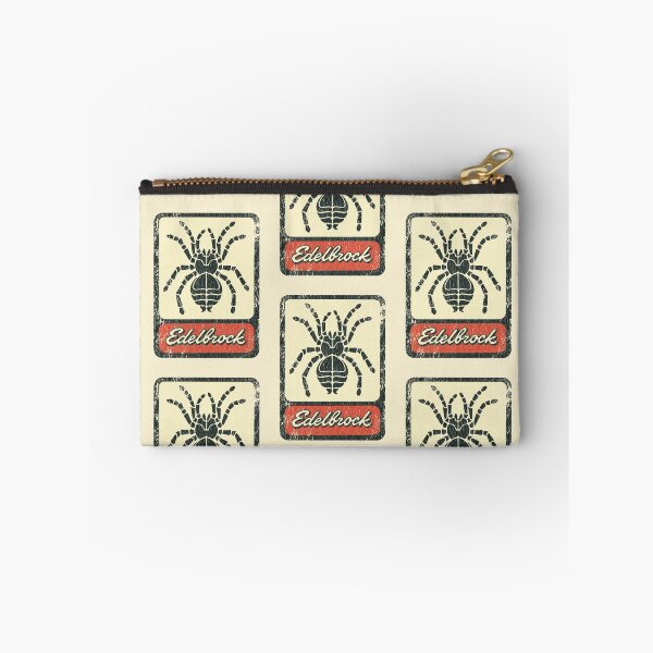 Item preview, Vintage Edelbrock Spider emblem - gnarly, aged, worn, burnout print designed and sold by retropetrol.