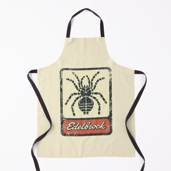 Item preview, Vintage Edelbrock Spider emblem - gnarly, aged, worn, burnout print designed and sold by retropetrol.