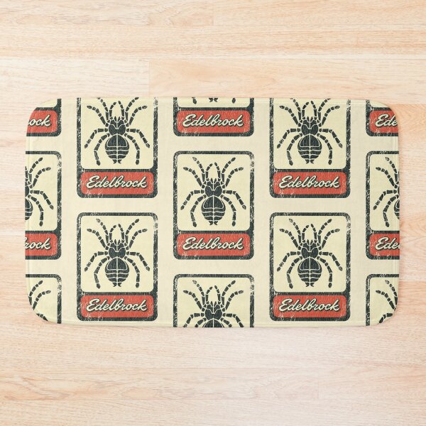 Item preview, Vintage Edelbrock Spider emblem - gnarly, aged, worn, burnout print designed and sold by retropetrol.