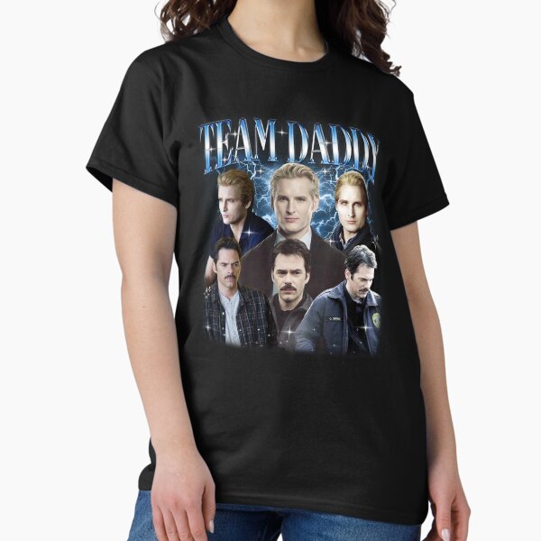 Team Daddy Twilight Vintage Movie Saga Classic T-Shirt