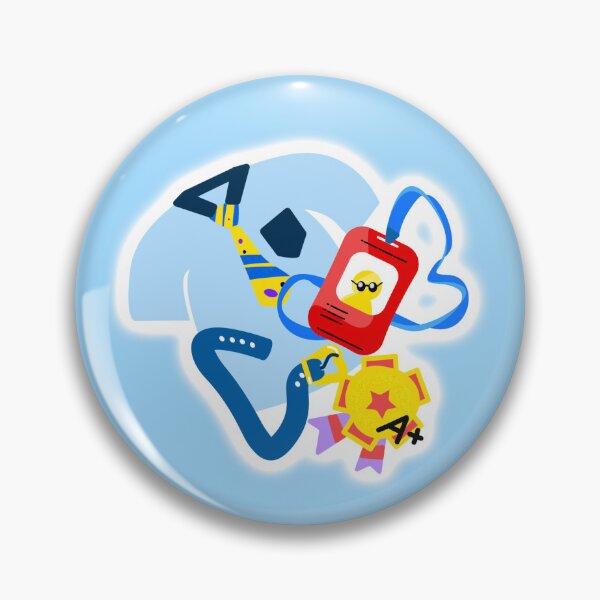 Item preview, Cute School Essentials Illustration | Backpack, Medal & Study Tools designed and sold by steekeets.