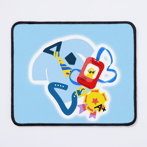 Item preview, Cute School Essentials Illustration | Backpack, Medal & Study Tools designed and sold by steekeets.