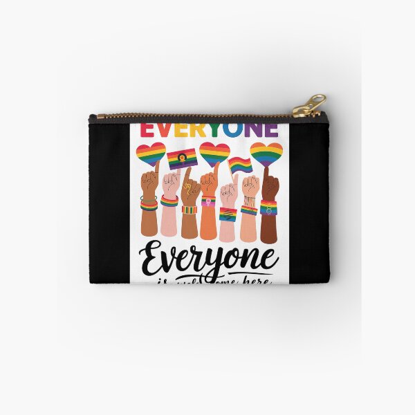 Item preview, Everyone Is Welcome Here Rainbow designed and sold by FadeOfThrone.