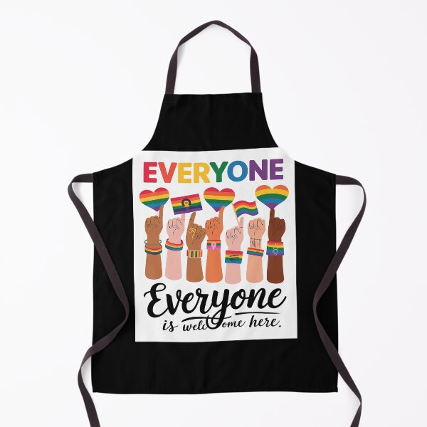 Item preview, Everyone Is Welcome Here Rainbow designed and sold by FadeOfThrone.