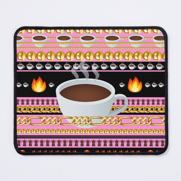 Item preview,  than a sip of coffee? The aroma smells and the caffeine gives our body strength and energy. So you can start the day relaxed.
The design by Mallybeau Mauswohn shows an elegant pattern with a deliciously fragrant coffee cup designed and sold by Mauswohn.