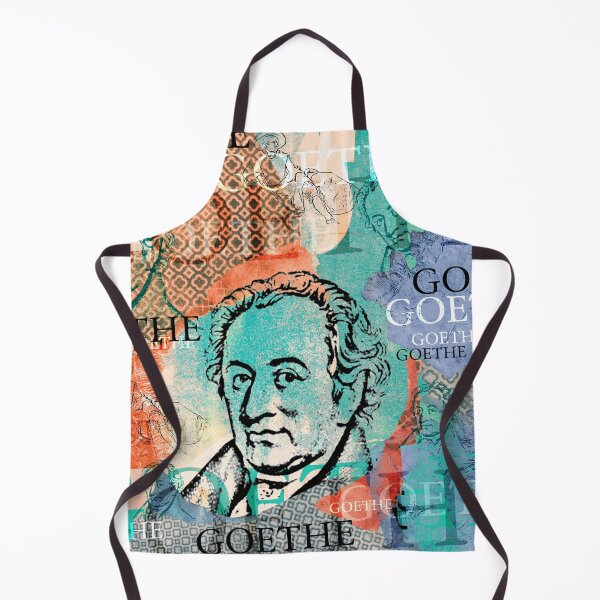 Item preview, Johann Wolfgang von Goethe – Aesthetic Pop Art Portrait Collage designed and sold by Mauswohn.