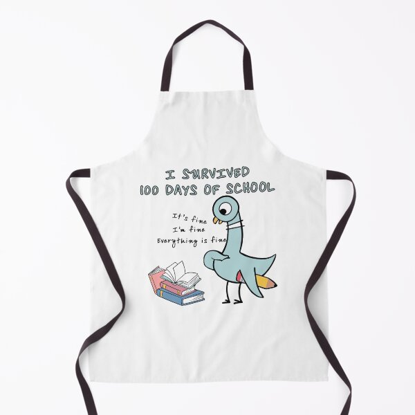 Item preview, The Pigeon Survived 100 Days of School Mo Willems Pigeon Classroom Humor 100 Days of School designed and sold by Vinsinv.