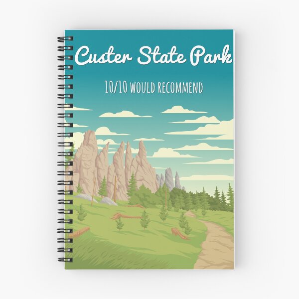 Item preview, Custer State Park South Dakota 10/10 Would Recommend Retro Art designed and sold by Stadify.