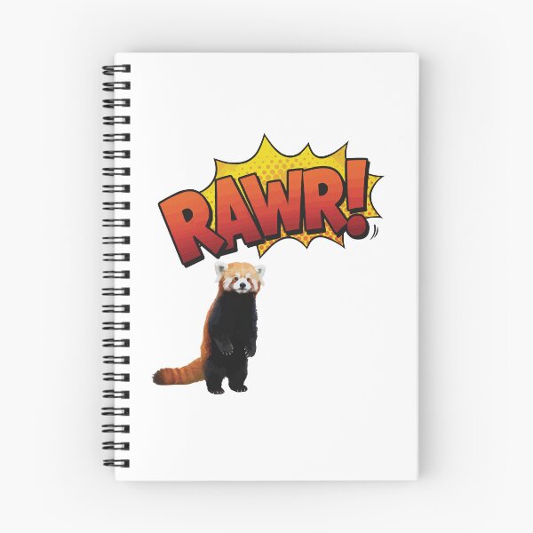 Item preview, Tiny Rawr - Angry Red Panda designed and sold by Petzzz.