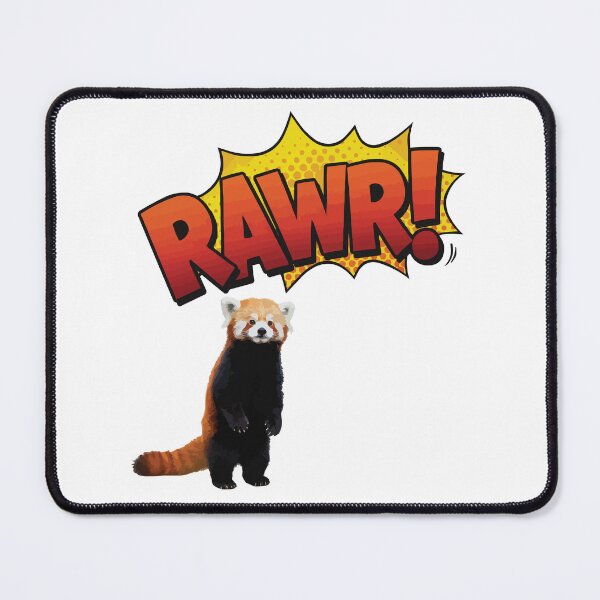 Item preview, Tiny Rawr - Angry Red Panda designed and sold by Petzzz.