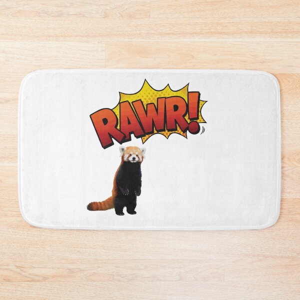 Item preview, Tiny Rawr - Angry Red Panda designed and sold by Petzzz.