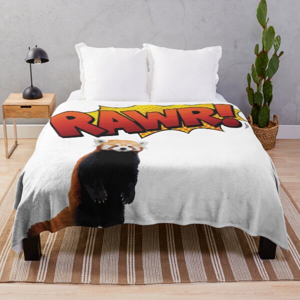Item preview, Tiny Rawr - Angry Red Panda designed and sold by Petzzz.