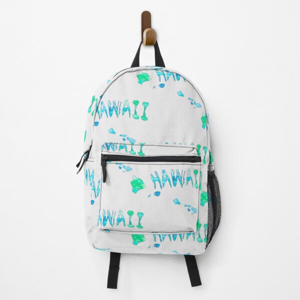 Item preview, Tropical Watercolor Hawaii Islands Map - Aloha Vibes Design designed and sold by mashmosh.