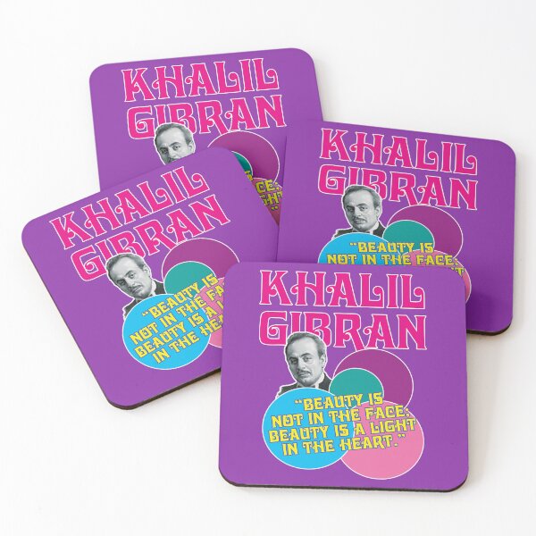 Item preview, Kahlil Gibran quote – Aesthetic Pop Art collage designed and sold by Mauswohn.