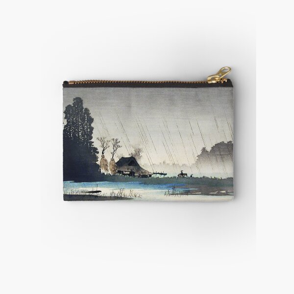 Item preview, Sudden Rain on the Riverbank - Hiroaki Takahashi Vintage Print designed and sold by Open Canvas.