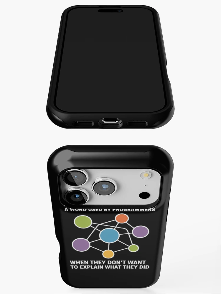 Thumbnail 3 of 4, iPhone Case, Algorithm A Word Used By Programmers Software Programming designed and sold by SignaturalGen.