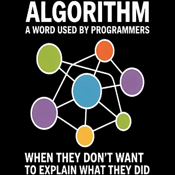 Artwork thumbnail, Algorithm A Word Used By Programmers Software Programming by SignaturalGen