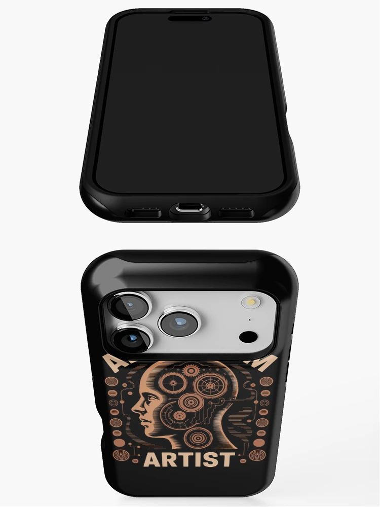 Thumbnail 3 of 4, iPhone Case, Algorithm Artist designed and sold by SignaturalGen.