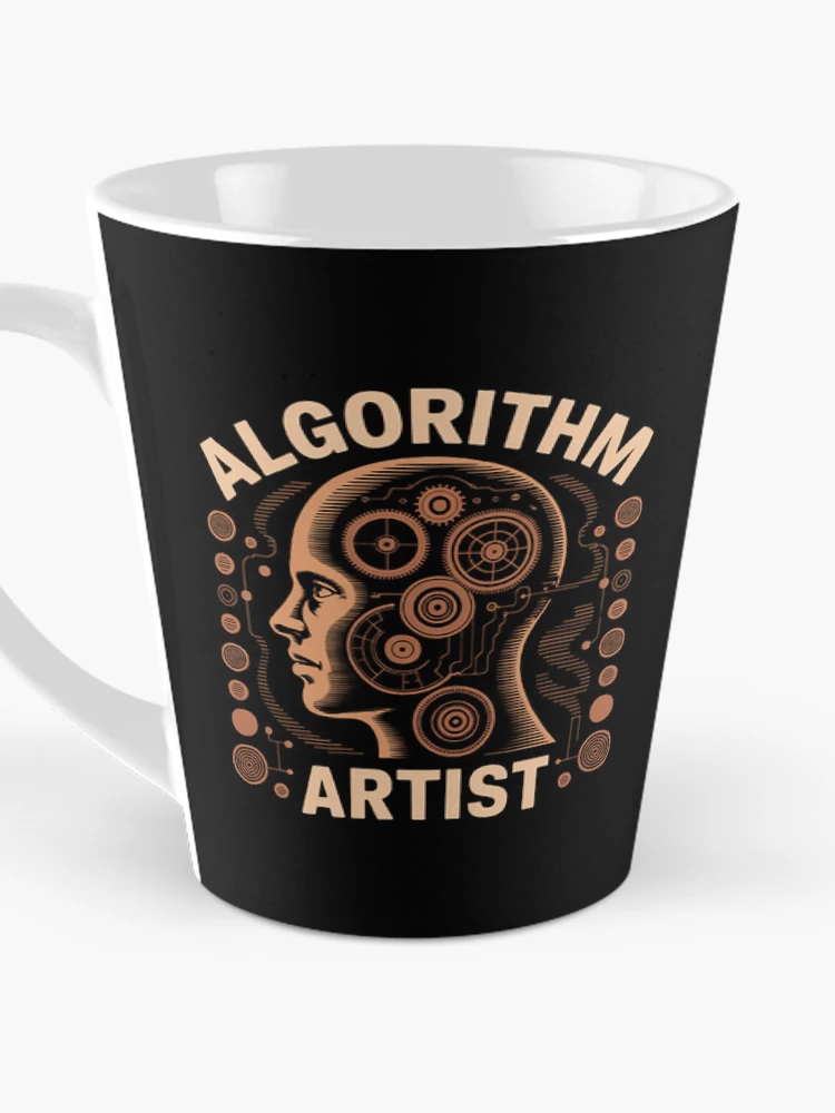 Thumbnail 3 of 4, Coffee Mug, Algorithm Artist designed and sold by SignaturalGen.