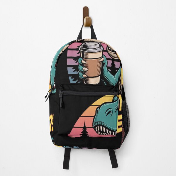 Item preview, Caffeinated T-Rex Dinosaur Coffee designed and sold by LacostCarl.