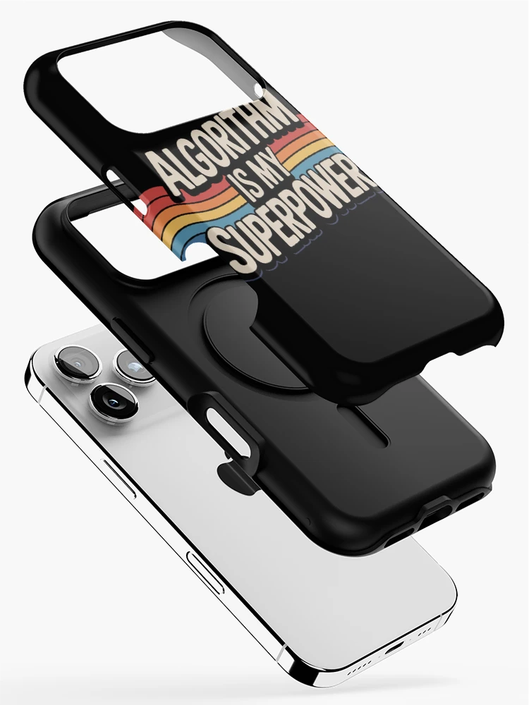 Thumbnail 2 of 4, iPhone Case, Algorithm is My Superpower Algorithm designed and sold by SignaturalGen.