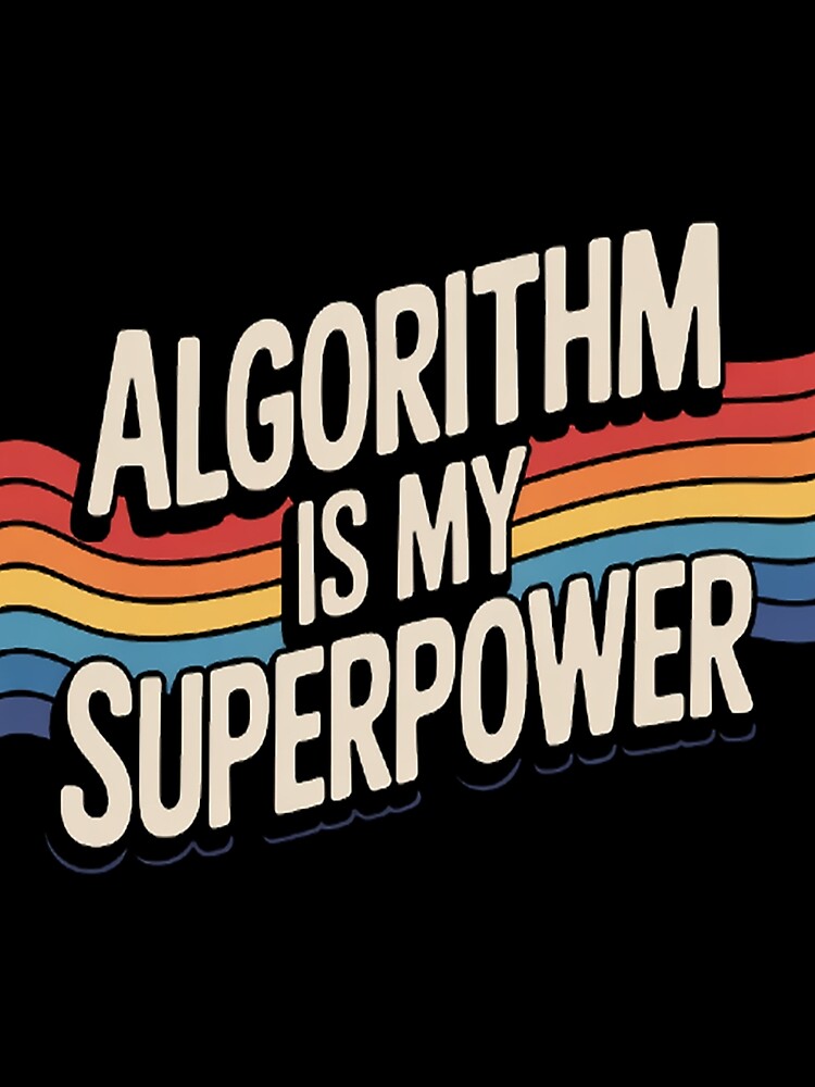 Thumbnail 3 of 3, Scarf, Algorithm is My Superpower Algorithm designed and sold by SignaturalGen.