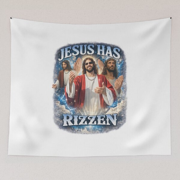 Item preview, jesus has rizzen designed and sold by itswallcraft.