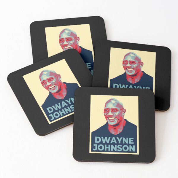 Item preview, Dwayne Johnson Pop Art Portrait designed and sold by Loreenenning.