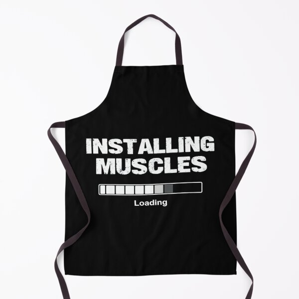 Item preview, Installing Muscles Funny Gym Loading Bar Design – Workout Motivation for Fitness Lovers & Lifters designed and sold by Bright Nest Studio.