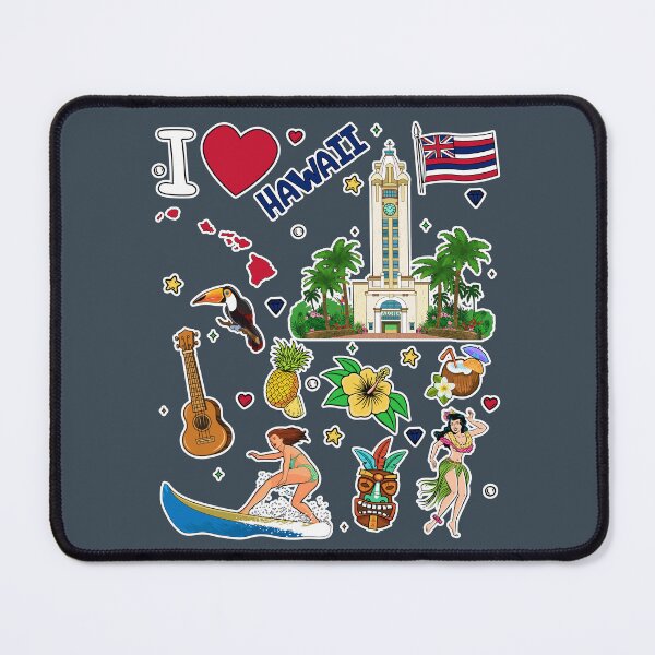 Item preview, Ultimate Hawaii Vacation Vibes - Tropical Summer Sticker Pack designed and sold by mashmosh.