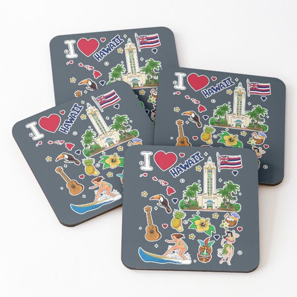Item preview, Ultimate Hawaii Vacation Vibes - Tropical Summer Sticker Pack designed and sold by mashmosh.