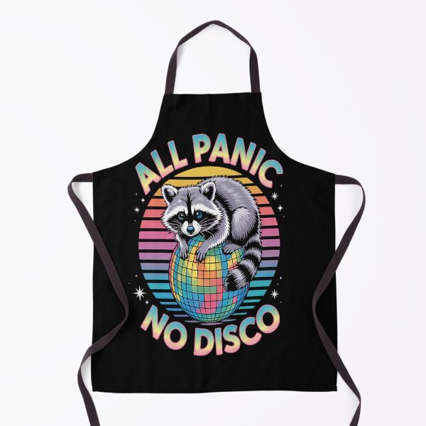 Item preview, All Panic No Disco Raccoon for Fun Lovers designed and sold by SignaturalGen.