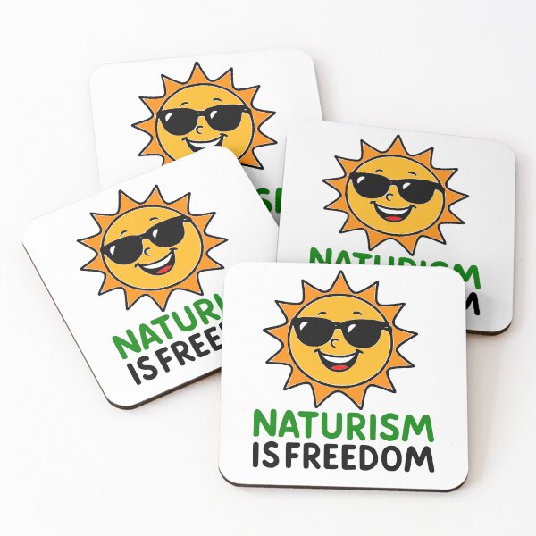 Item preview, Naturism Is Freedom designed and sold by FootprintDesign.