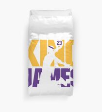 King James Lakers Duvet Cover