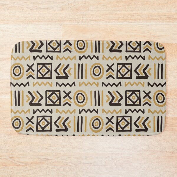 Item preview, Authentic Bogolan Pattern - Tribal Art of Mali designed and sold by Wolagno.